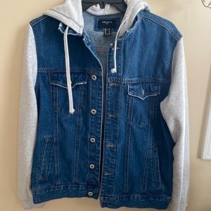 Men’s Hooded Jean Jacket